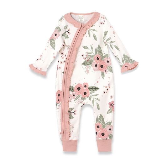 Baby Girl Jardin Floral Romper