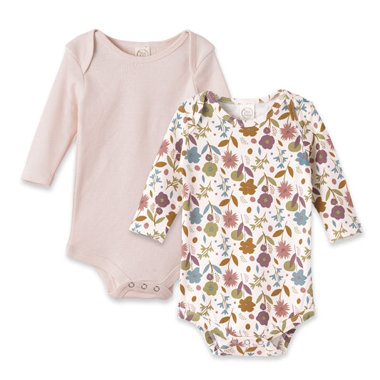 Blossoms Set Of 2 Bodysuits