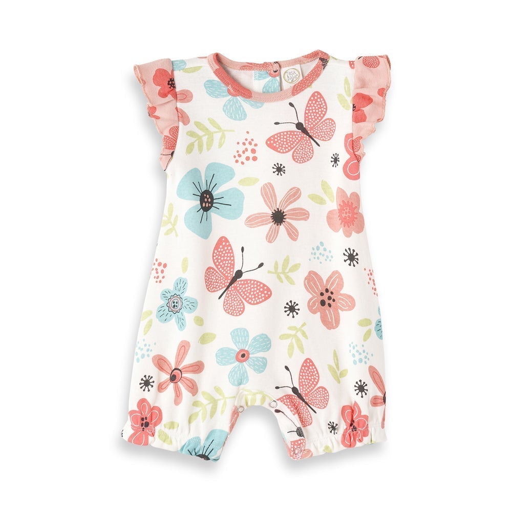 Butterflies & Blooms Bubble Romper