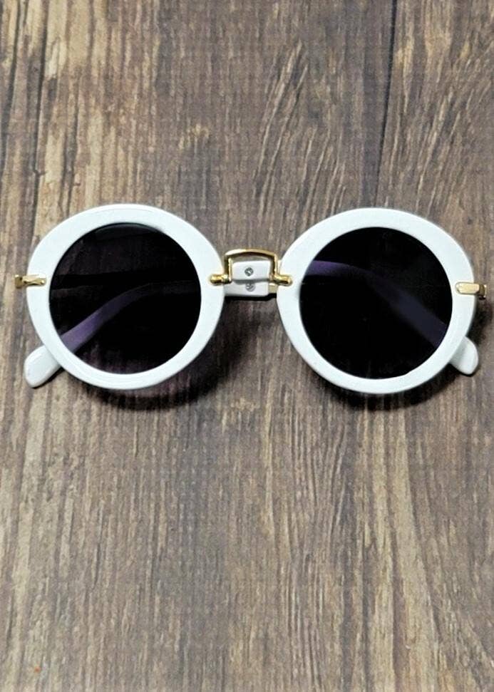 White Fashion Sunglasses